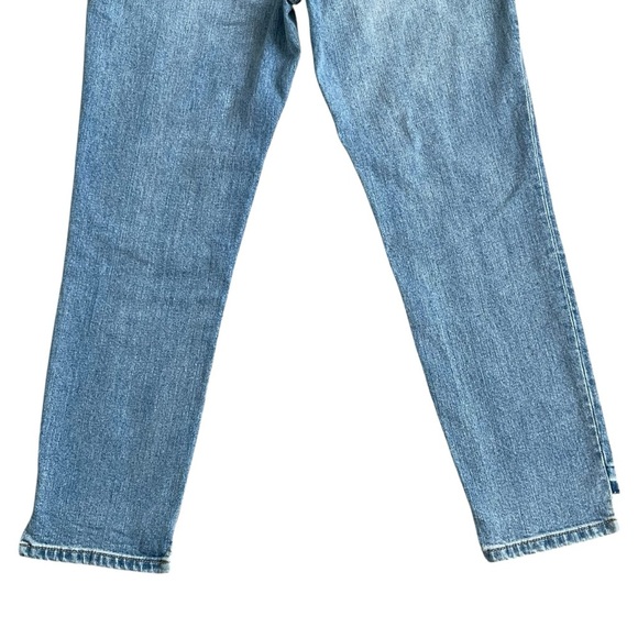 Old Navy Mid-rise Boyfriend Ankle Jeans Women’s Size 00 Released Step Hem - Picture 6 of 8